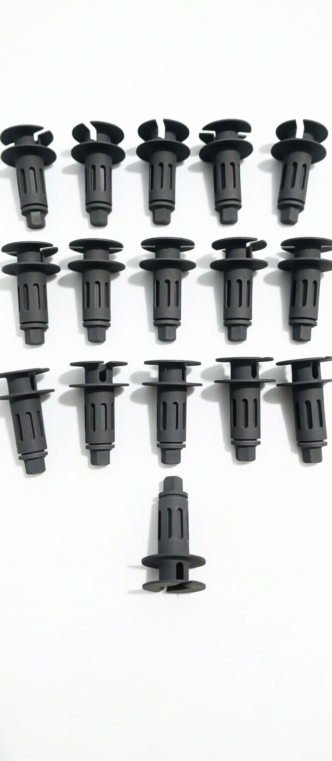 Phosphated and blackened fasteners