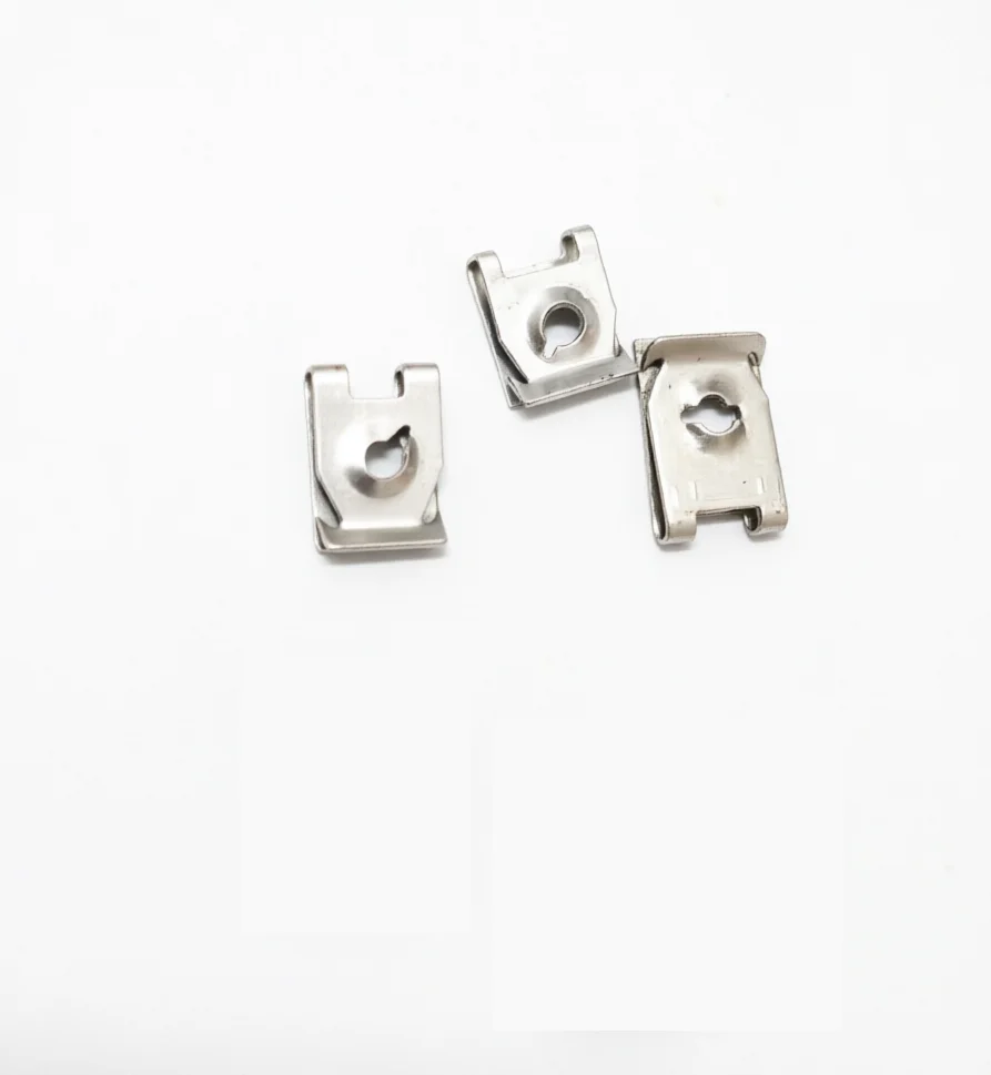 Stamped metal clips
