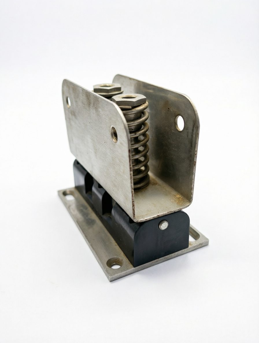 Stamped sheet metal mechanical part